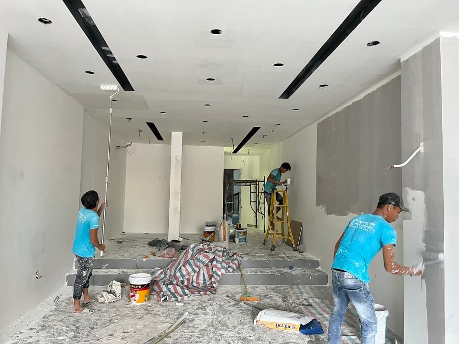 thi công sơn nước